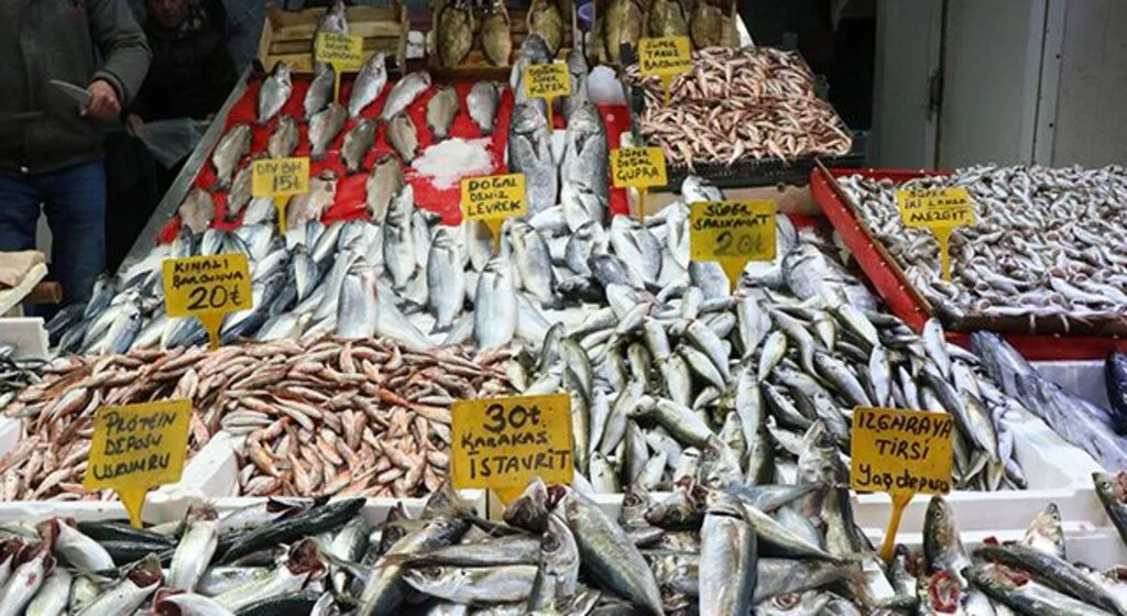 Samsun'da balık fiyatları arttı