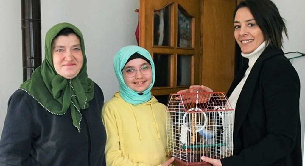 Samsun'da Belediyeden muhabbet kuşu istedi