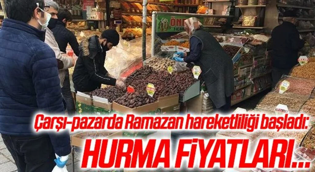 Samsun'da Çarşı-pazarda Ramazan hareketliliği
