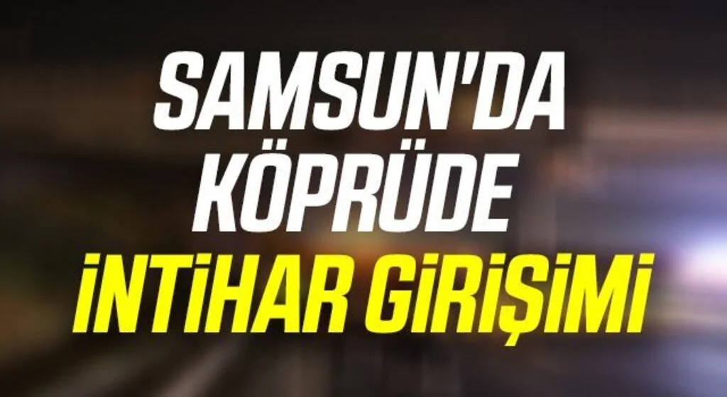 Samsun'da İntihar Girişimi