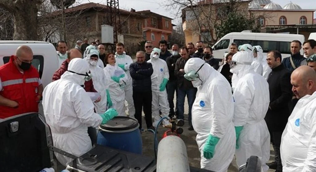 Samsun'da Kuş gribi tatbikat eğitimi yapıldı