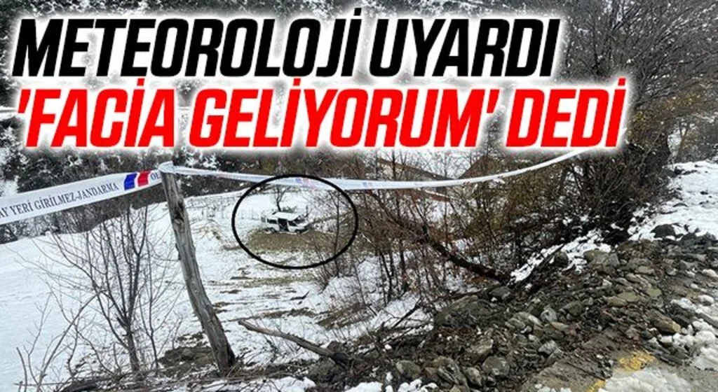 Samsun'da Meteoroloji Uyardı 'Facia Geliyorum' dedi