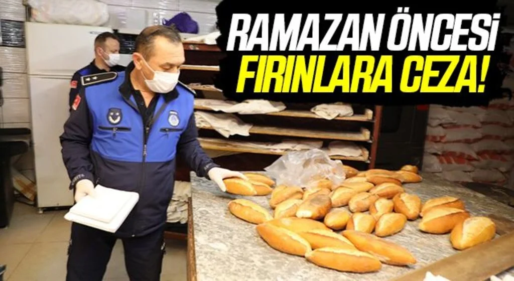 Samsun'da Ramazan öncesi fırınlar denetlendi: 2 fırına yasal işlem