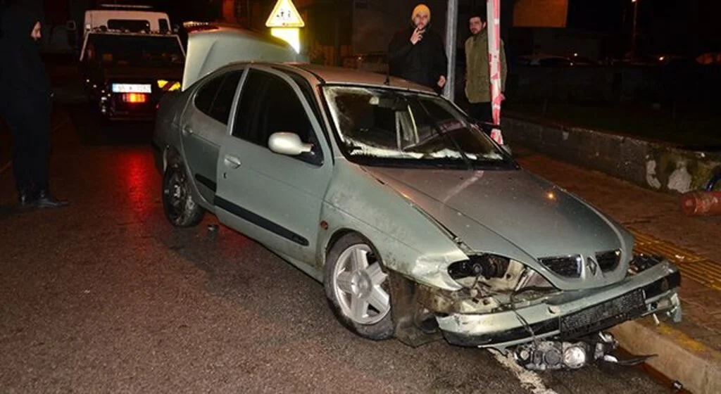 Samsun’da trafik kazası: 1 yaralı