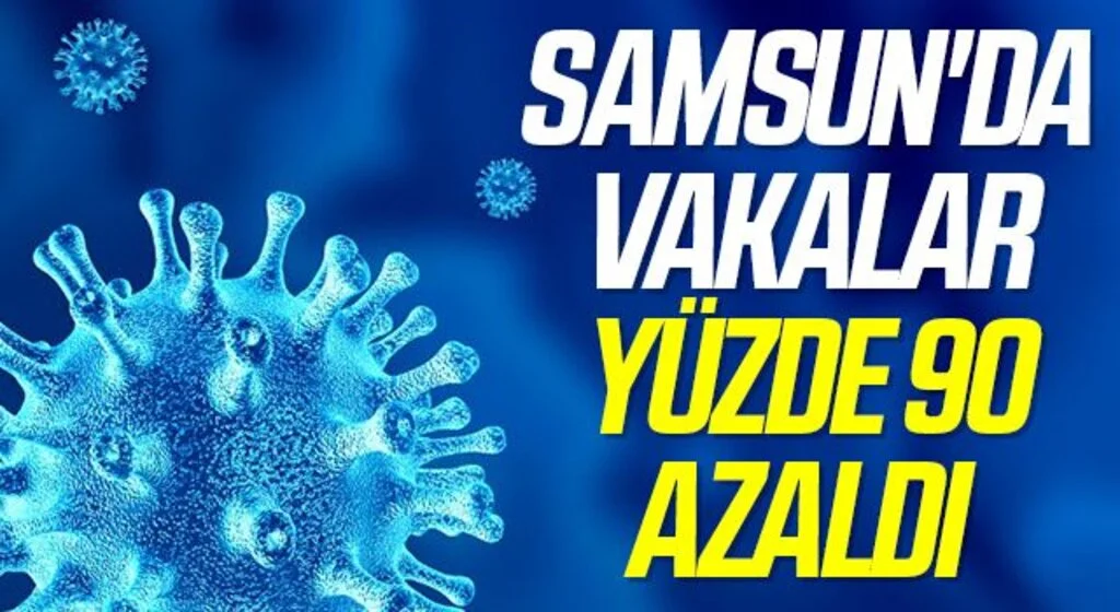 Samsun'da vakalar yüzde 90 azaldı 