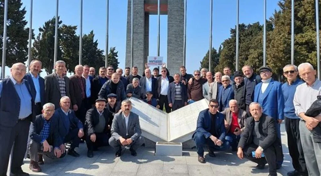Samsunlu Muhtarlar Çanakkale'de 