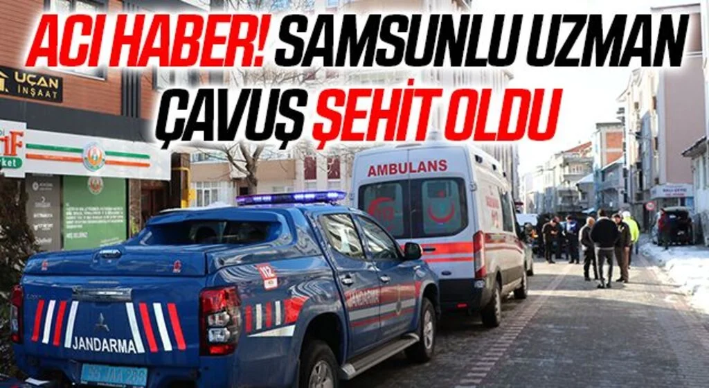 Samsunlu Uzman Çavuş İsmail Ergin Şehit Oldu