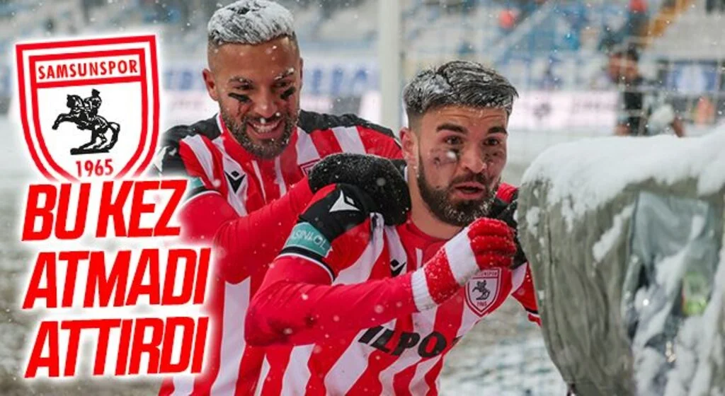 Samsunspor Kaptanı Yasin Öztekin Bu Sefer Atmadı Attırdı!