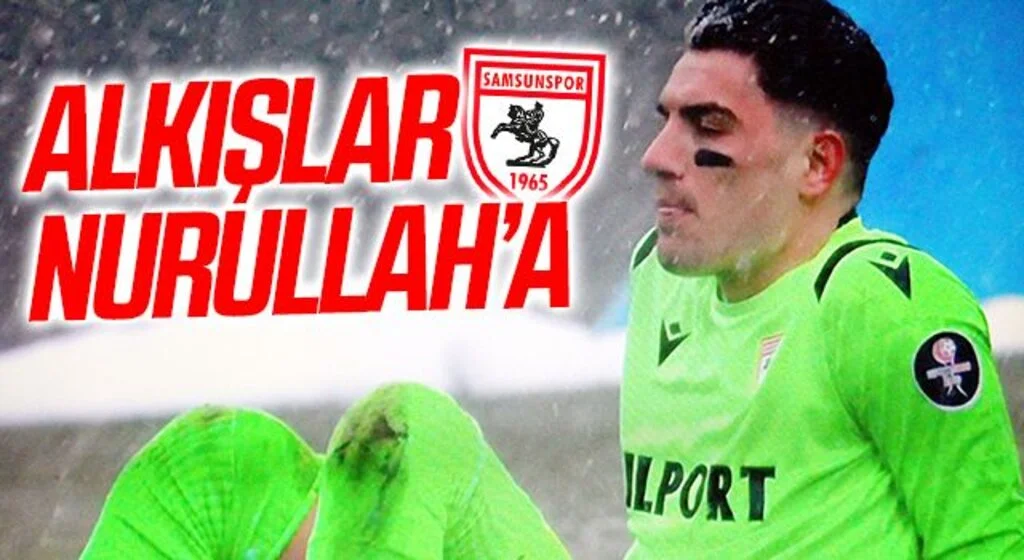 Samsunspor'da Alkışlar Kaleci Nurullah Aslan'a