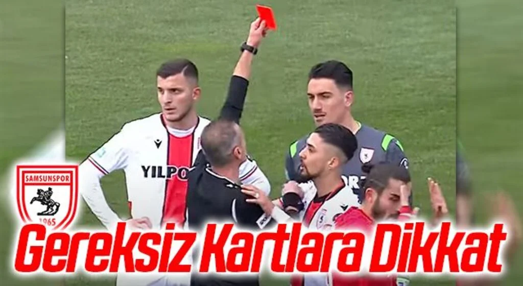 Samsunspor'da Telafisi Olmayan Haftalar! Gereksiz Kartlara Dikkat