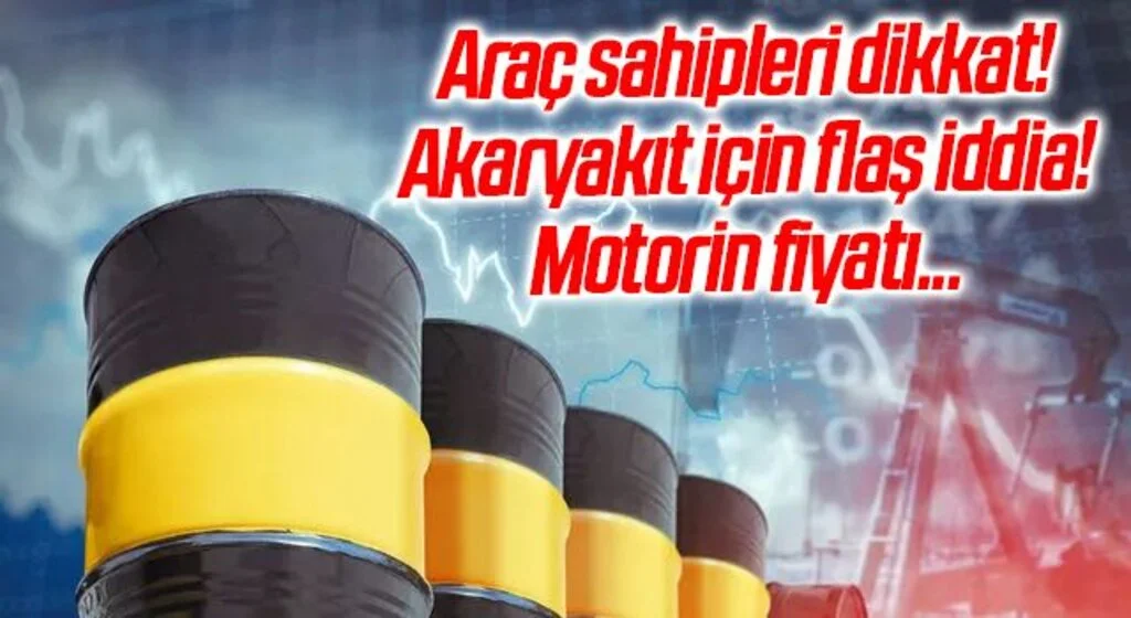 Son dakika: Araç sahipleri dikkat! Akaryakıt için flaş iddia! Motorin fiyatı...