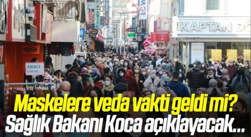 Son dakika: Maskelere veda vakti geldi mi? Sağlık Bakanı Koca açıklayacak…