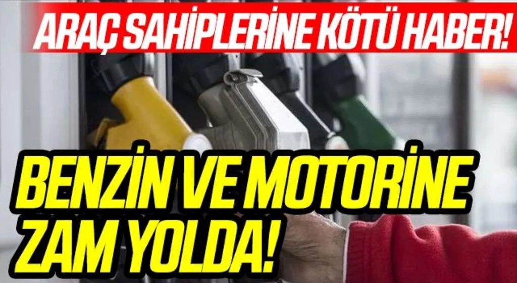 Son dakika: Petrol fiyatlarında sert yükseliş! Benzin ve motorine yeni zam yolda