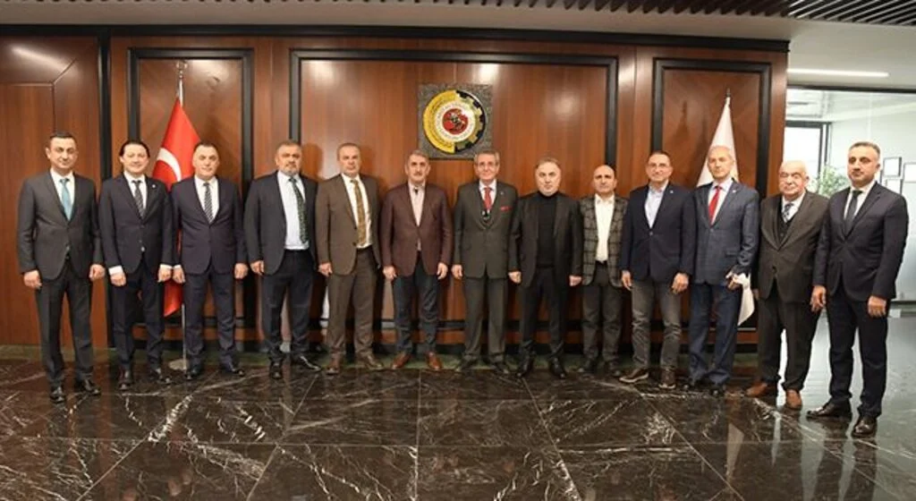 STSO'yu ziyaret eden AK Parti Samsun Milletvekili Fuat Köktaş: 'Türkiye merkez haline geldi'