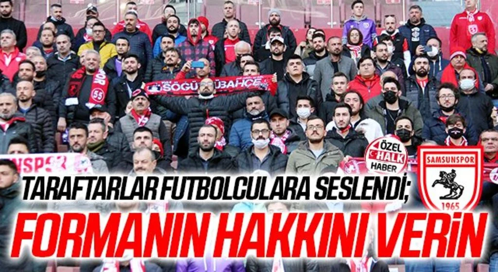 Taraftarlar Futbolculara Seslendi; FORMANIN HAKKINI VERİN