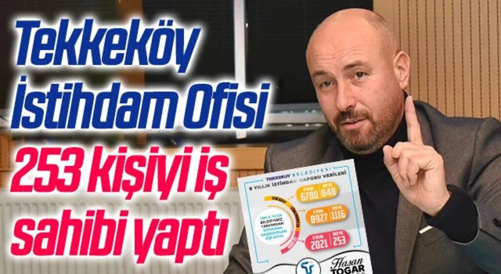 Tekkeköy İstihdam Ofisi 253 kişiyi iş sahibi yaptı