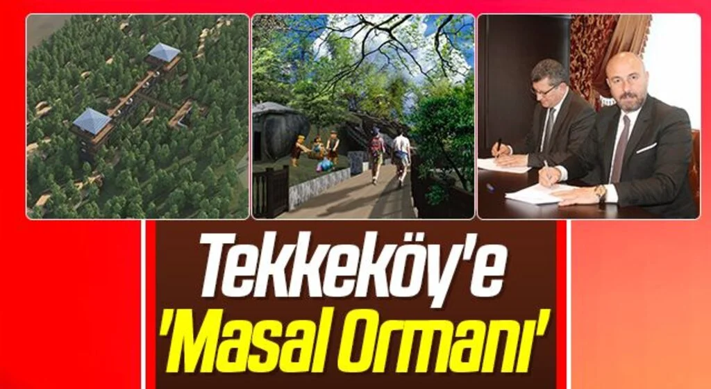 Tekkeköy'e 'Masal Ormanı'