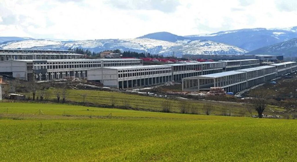 Toybelen Sanayi Sitesi’nin yüzde 33’ü bitti