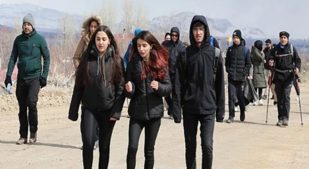 Van Büyükşehir, Şamran Kanalında Doğa Yürüyüşü Düzenlendi