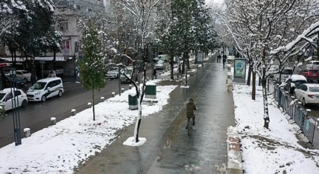 Yeni Yürüyüş Yolu kar altında bir başka güzel