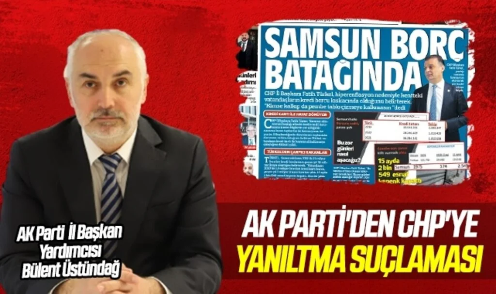 AK Parti'den CHP'ye yanıltma suçlaması 