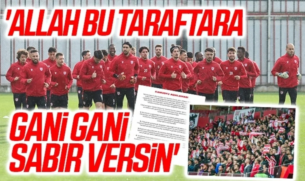 'Allah Bu Taraftara Gani Gani Sabır Versin'