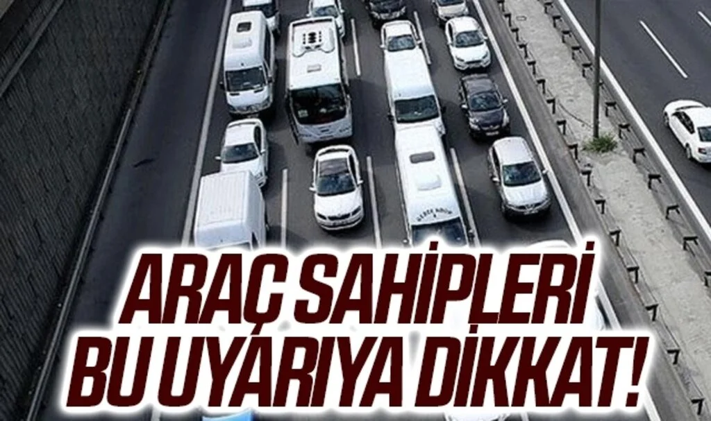 Araç sahipleri bu uyarıya dikkat! Dolandırıcılardan 'HGS' tuzağı