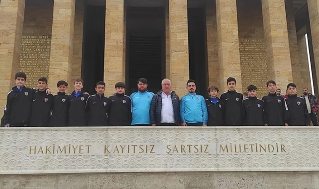 Atakum'un U13'leri Ata'nın Huzurunda