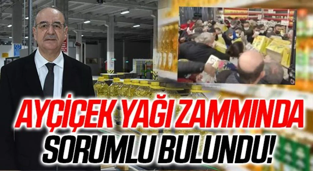Ayçiçek yağı zammında sorumlu bulundu! Bakanlık o isme soruşturma başlattı