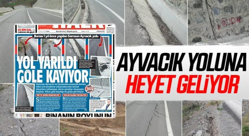 Ayvacık Yoluna Heyet Geliyor!