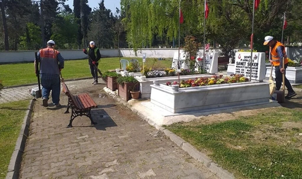 Bafra'da bayram temizliği