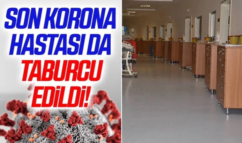 Bafra'da son korona hastası da taburcu oldu