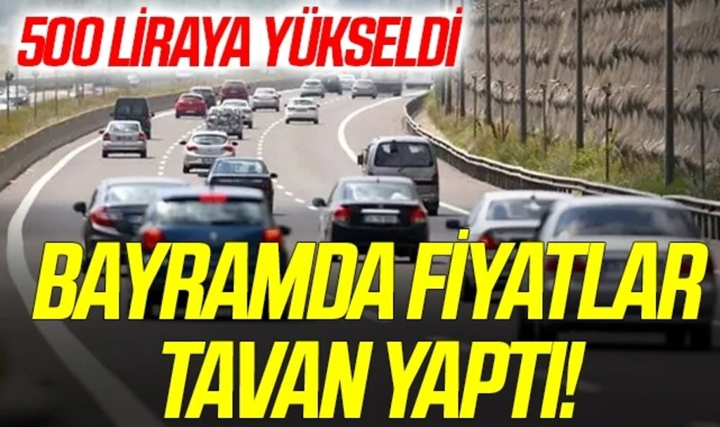 Bayramda fiyatlar tavan yaptı! 500 liraya yükseldi