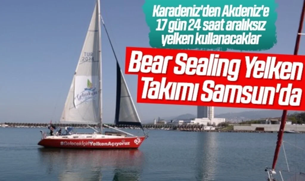 Bear Sealing Yelken Takımı Samsun'da