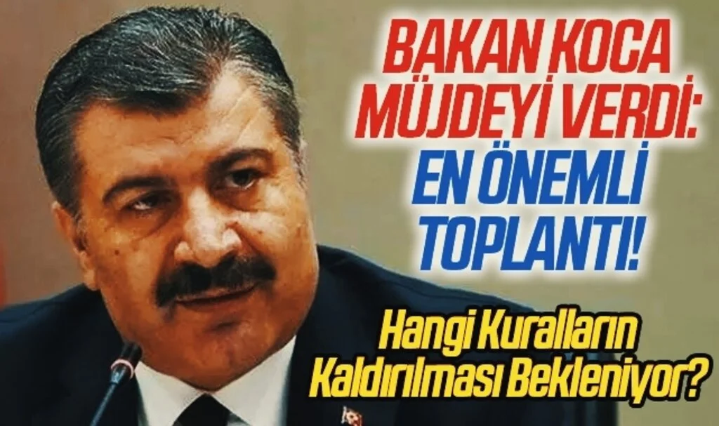 Bilim Kurulu'nun en önemli toplantısı diye duyurdu! Maske kuralı kalkıyor