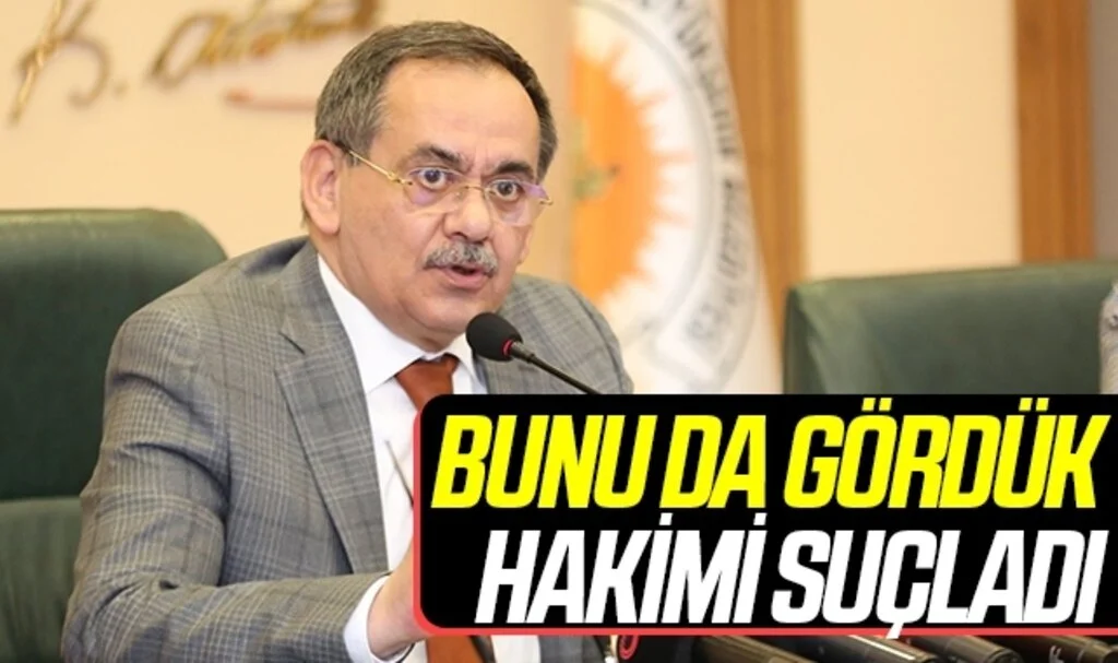 Bunu Da Gördük Başkan Mustafa Demir Hakimi Suçladı
