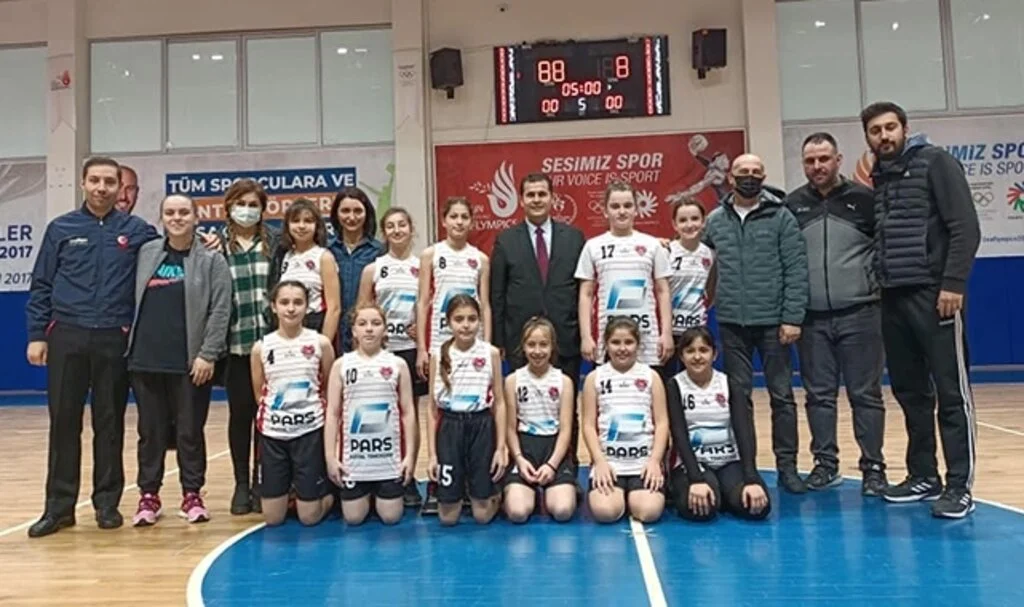 Canik Hasköy Ortaokulu Küçük Basketçileri Çorum'da