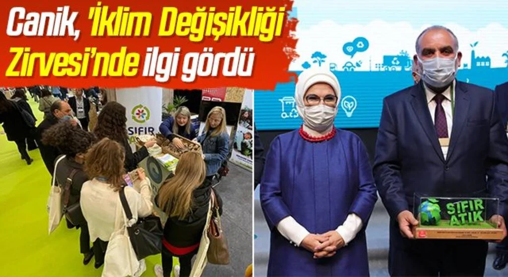 Canik, 'İklim Değişikliği Zirvesi’nde ilgi gördü 