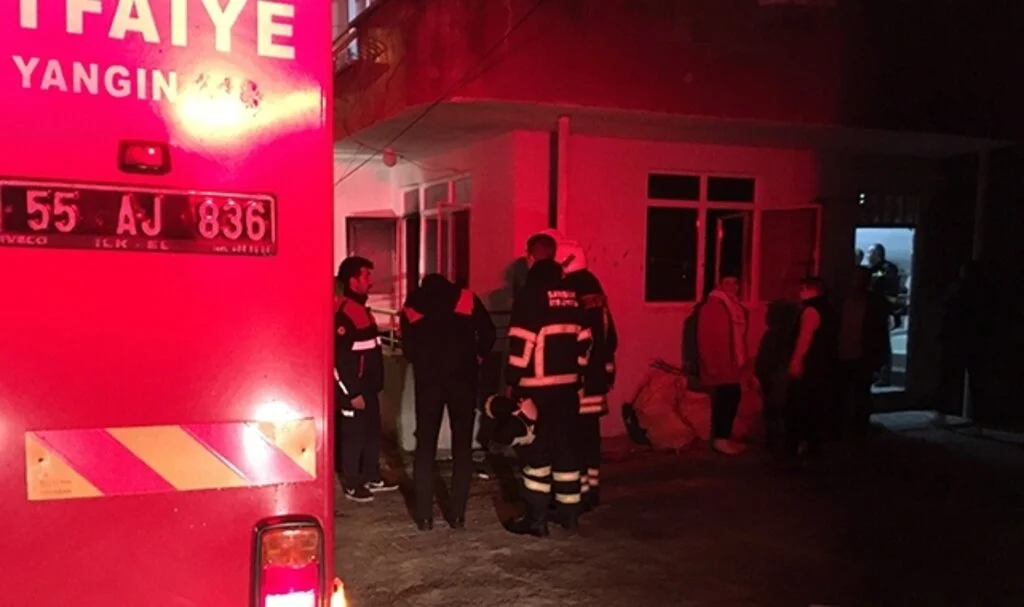 Çarşamba’da Yangın
