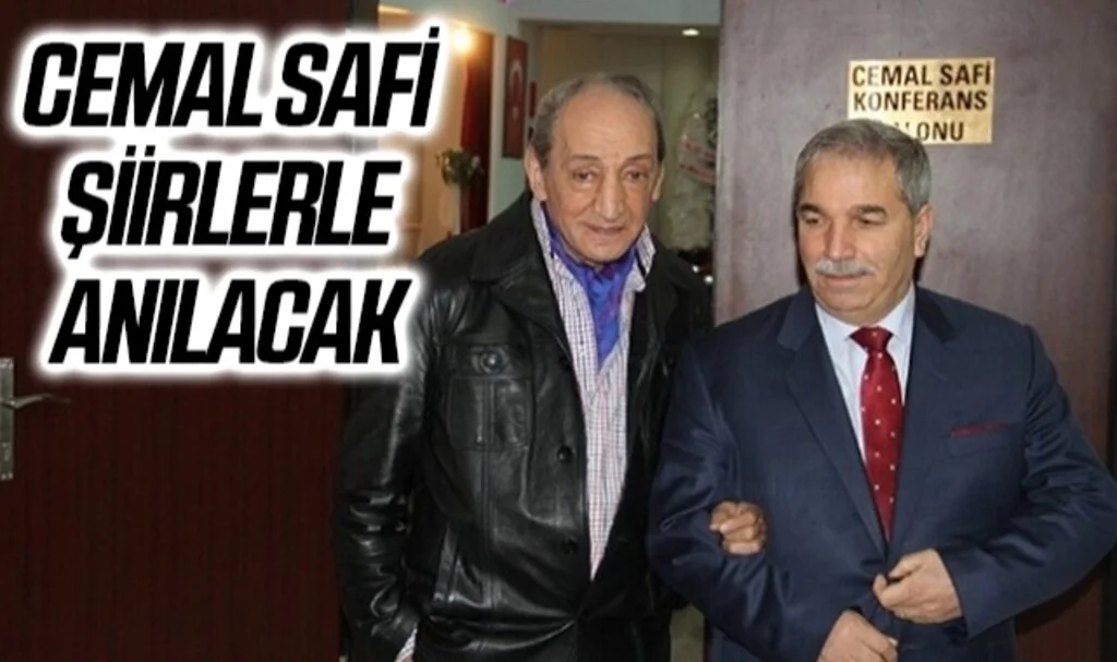 Cemal Safi şiirlerle anılacak