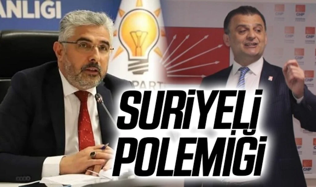 CHP Samsun İl Başkanı Türkel ve AK Parti İl Başkanı Ersan Aksu arasında Suriyeli Polemiği