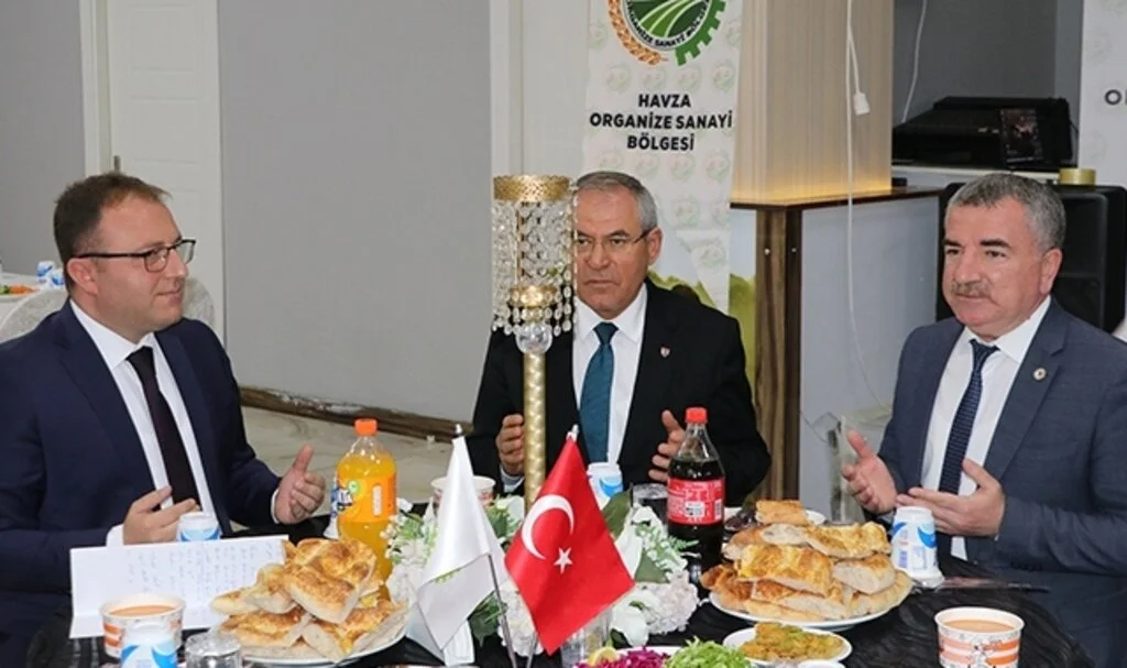 Havza iş dünyası iftarda buluştu 