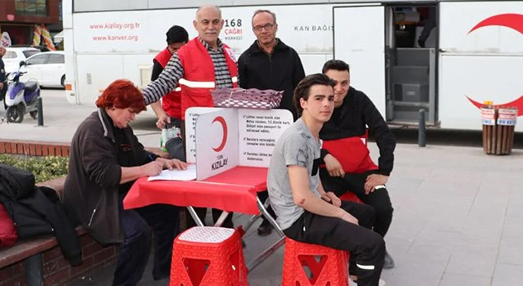 Havza'da 95 ünite kan bağışı toplandı