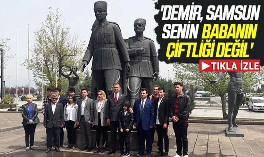 CHP Samsun İl Başkanı Fatih Türkel: Demir, Samsun Senin Babanın Çiftliği Değil