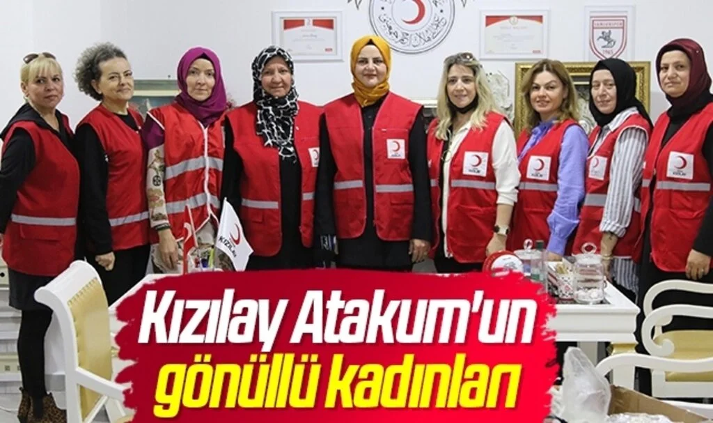 Kızılay Atakum'un gönüllü kadınları