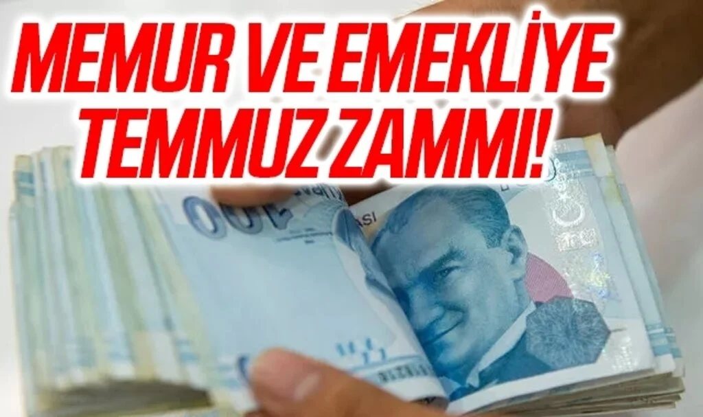 Memur ve emekli bu haberi bekliyordu! Temmuz zammı belli oldu! Enflasyon oranının...