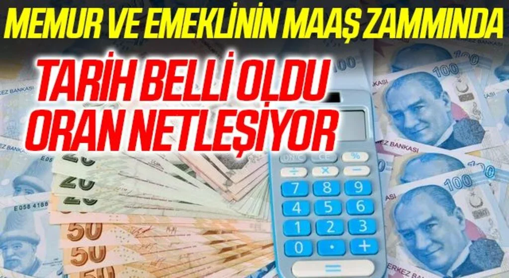 Memur ve emekli maaşlarına zam için tarih belli oldu! Yüzde 22 cepte, en az yüzde 30…