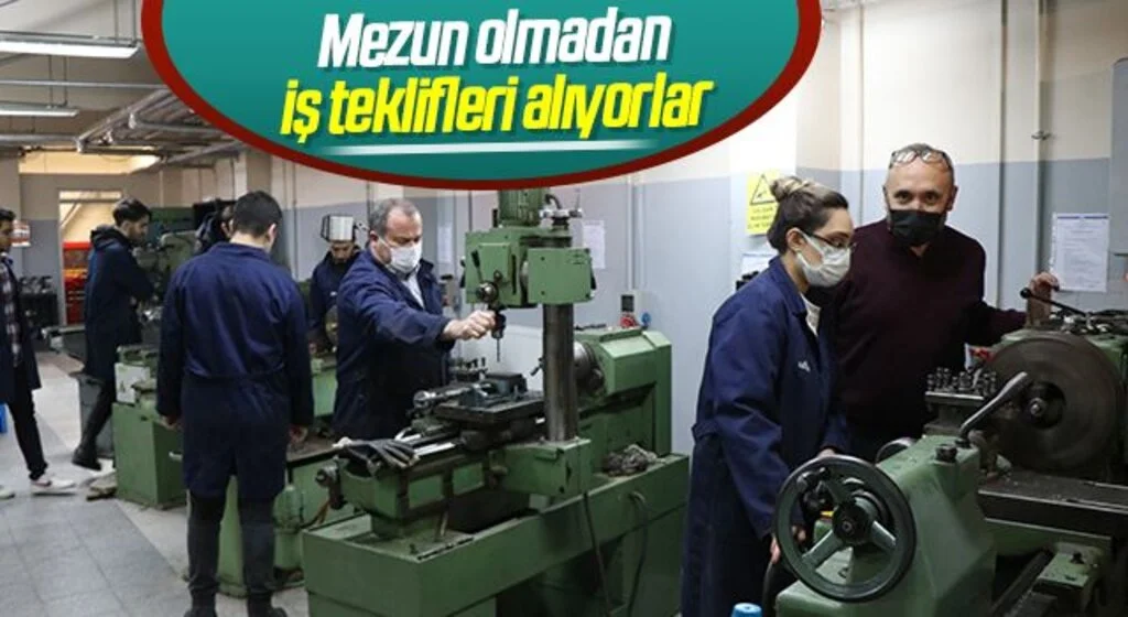 Mezun olmadan iş teklifleri alıyorlar