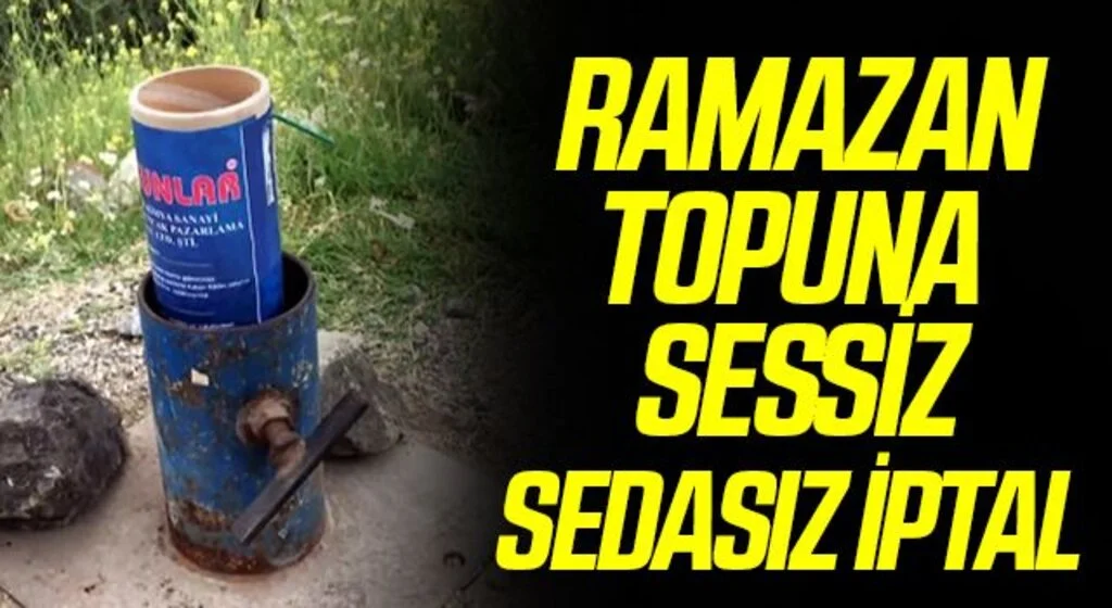 Ramazan topuna sessiz sedasız iptal 