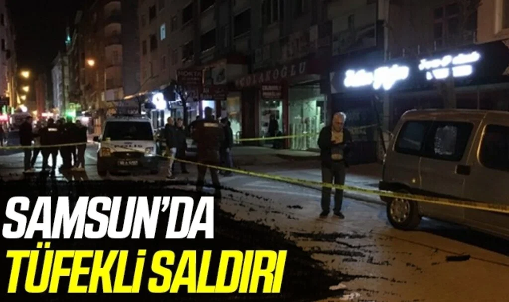 Samsun Çarşamba’da Tüfekli Saldırı: 2 Yaralı